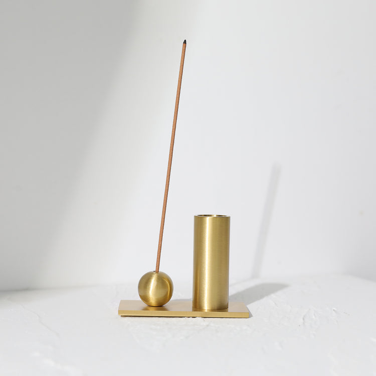 NEW✨ Gold Ball Incense Holder with Storage