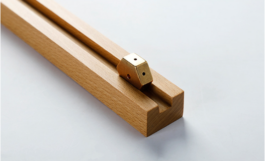 NEW✨ Matte Brass+ Wood Incense Holder